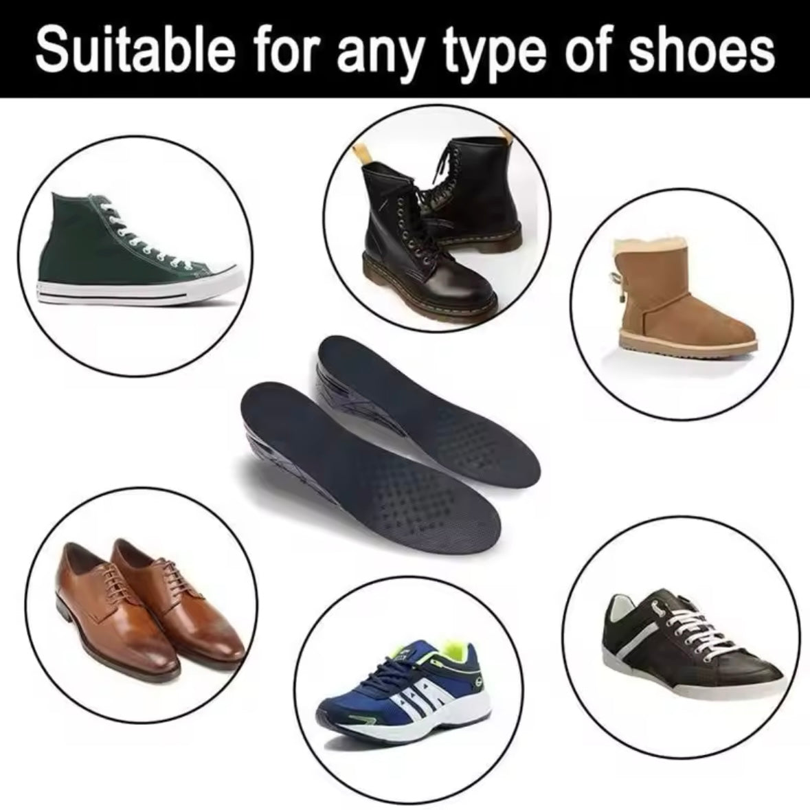 Air Cushion Height Insoles