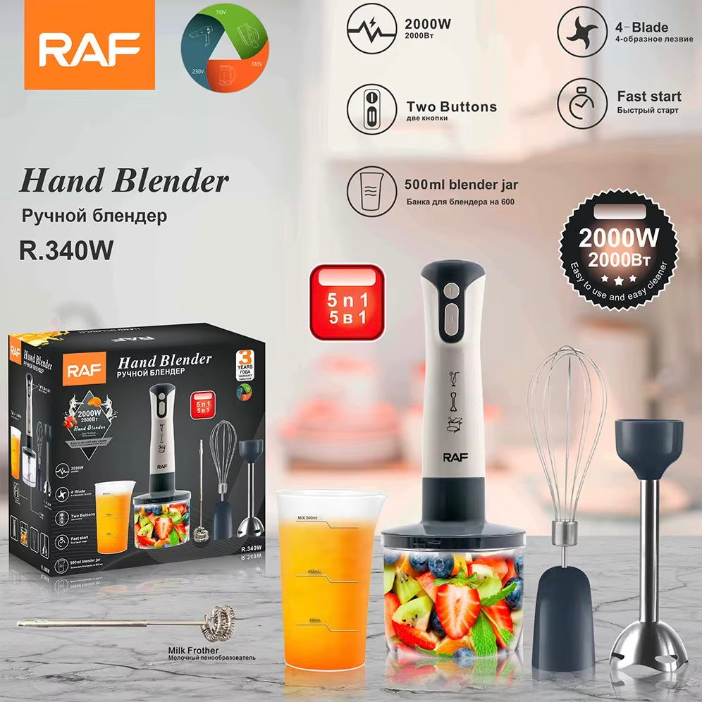 Raf Hand Blender Set 5-in-1 R340