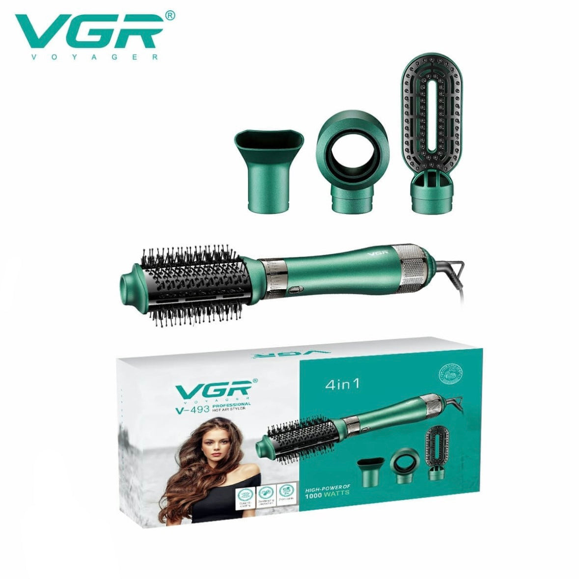 VGR 4-in-1 Hot Air Styler V493
