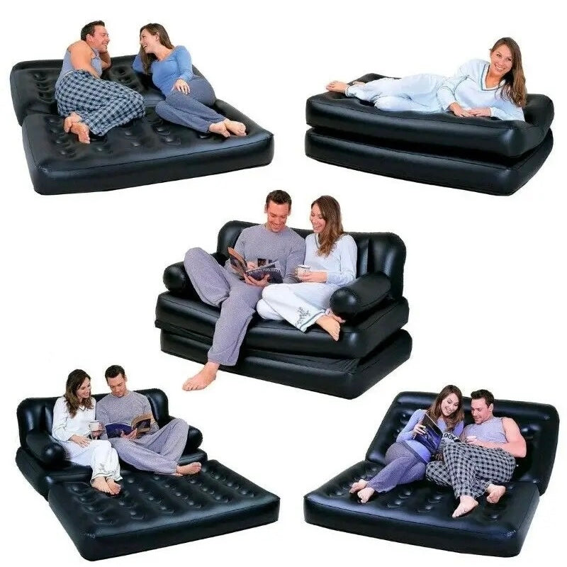 5-in-1 Inflatable Sofa Bed