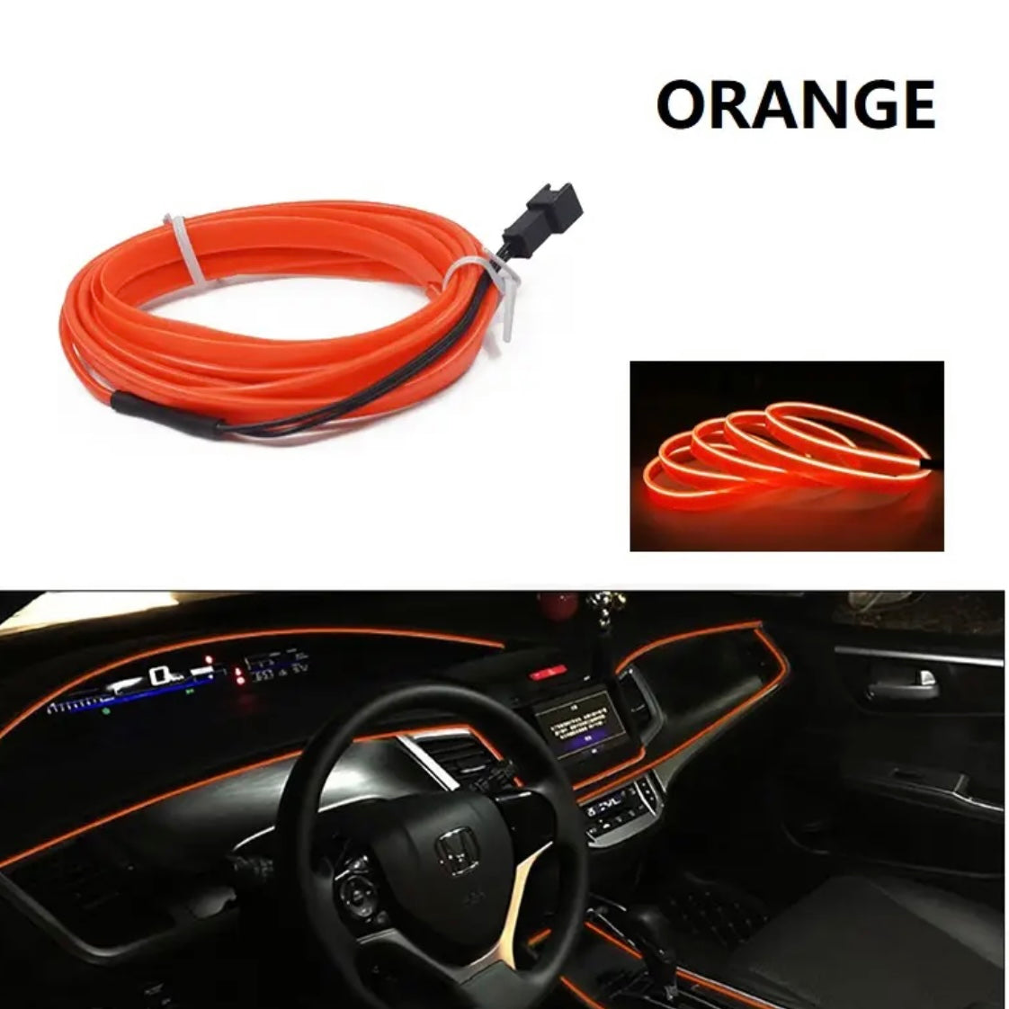 3 Meter Car Interior LED Strip Optic Fiber