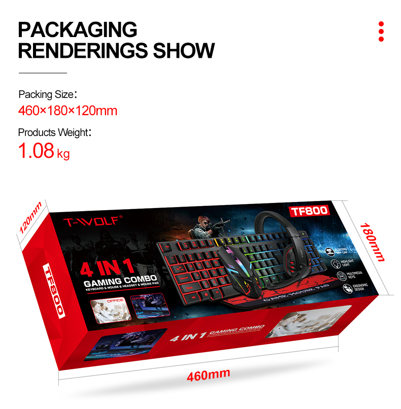 4-in-1 Gaming Combo