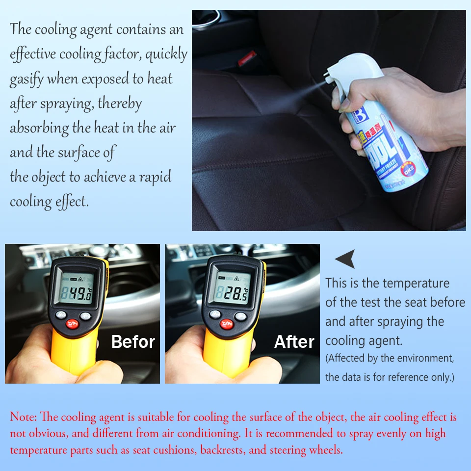 Instant Cooling Spray 180ml