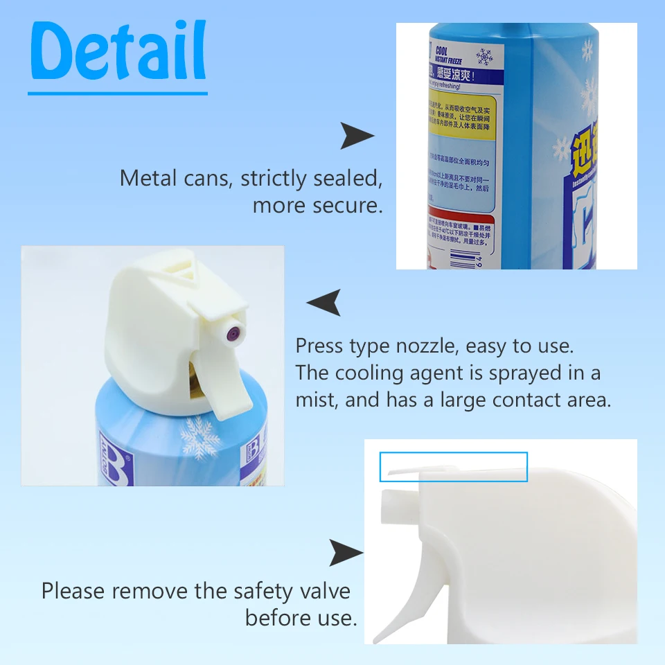Instant Cooling Spray 180ml