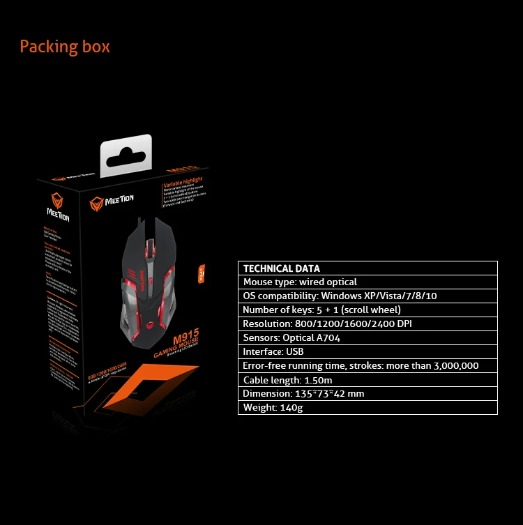 Meetion M915 Gaming Mouse