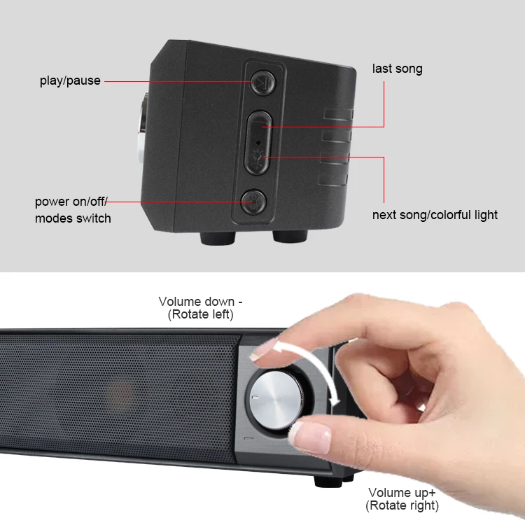 Kisonli LED-909 10W Bluetooth Speaker