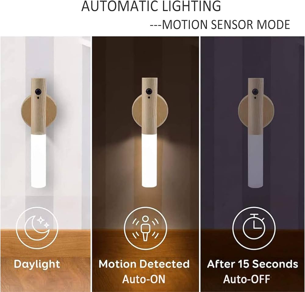 Magnetic Motion Sensor Light