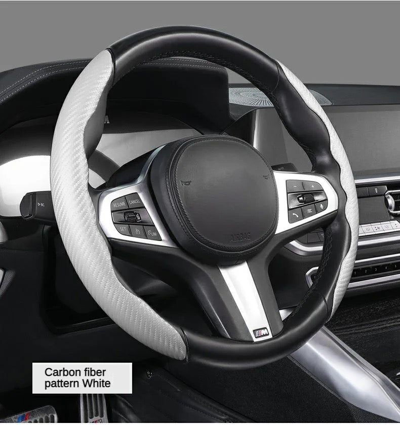 Carbon Fiber Steering Wheel Cover