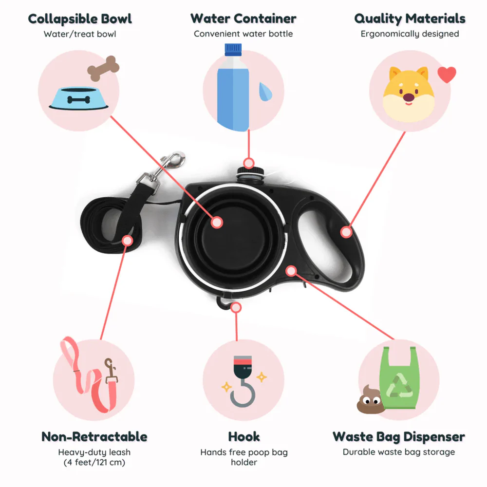 5-in-1 Aqua Dog Leash
