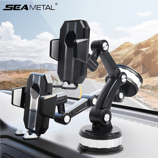 Universal Suction Cup Car Phone Holder Adjustable Gravity