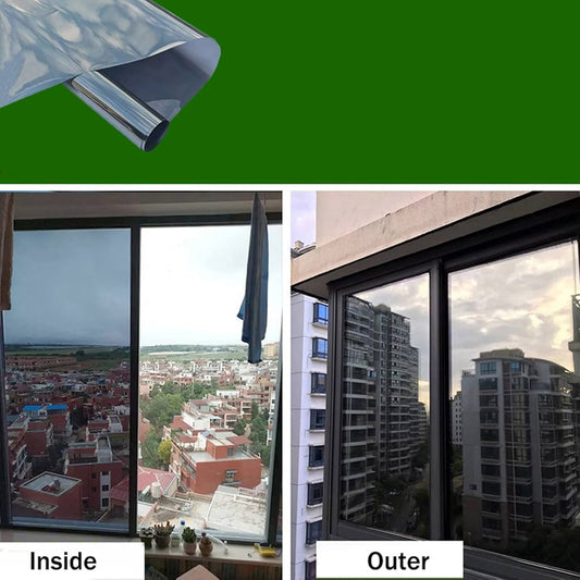 Privacy Window Film Glass Roll Film Sunscreen Glass Sticker Self Adhesive Heat Control 90x100cm Or 50x300cm