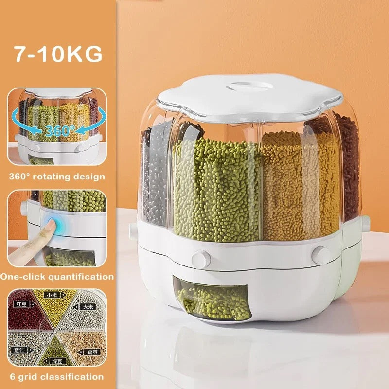 360° Rotary Food Dispenser