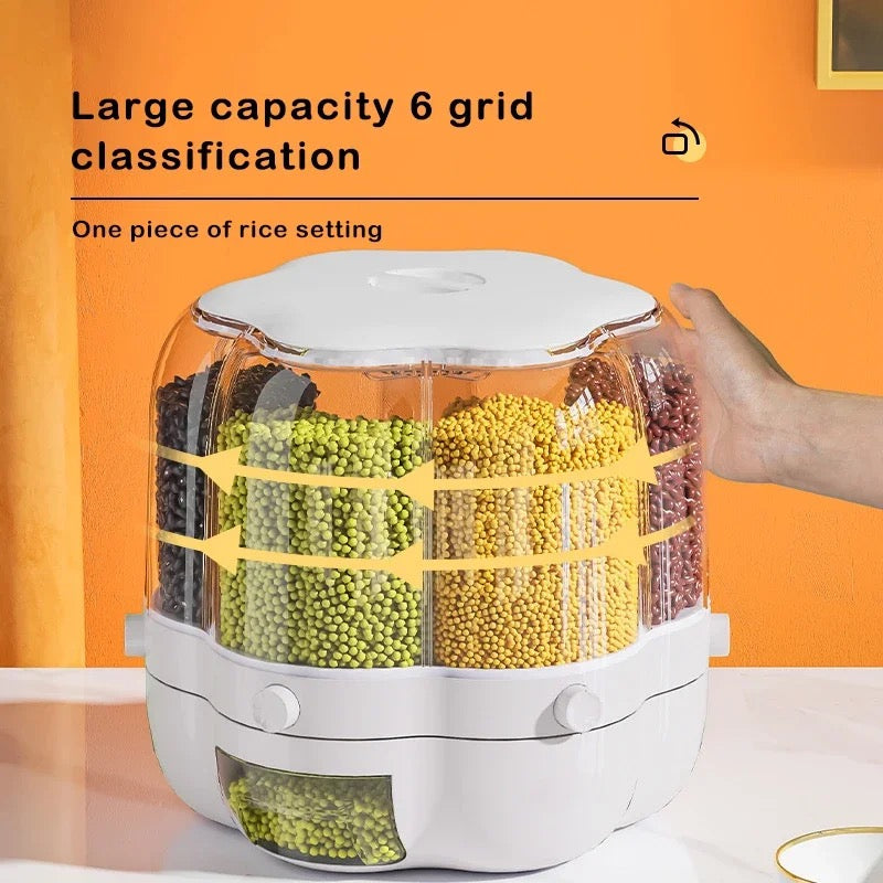 360° Rotary Food Dispenser