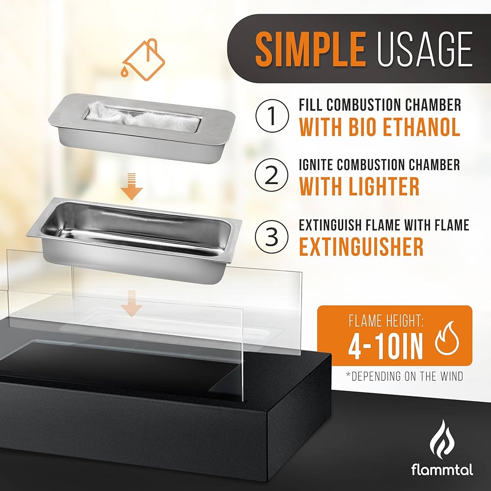 Tabletop Ethanol Fireplace