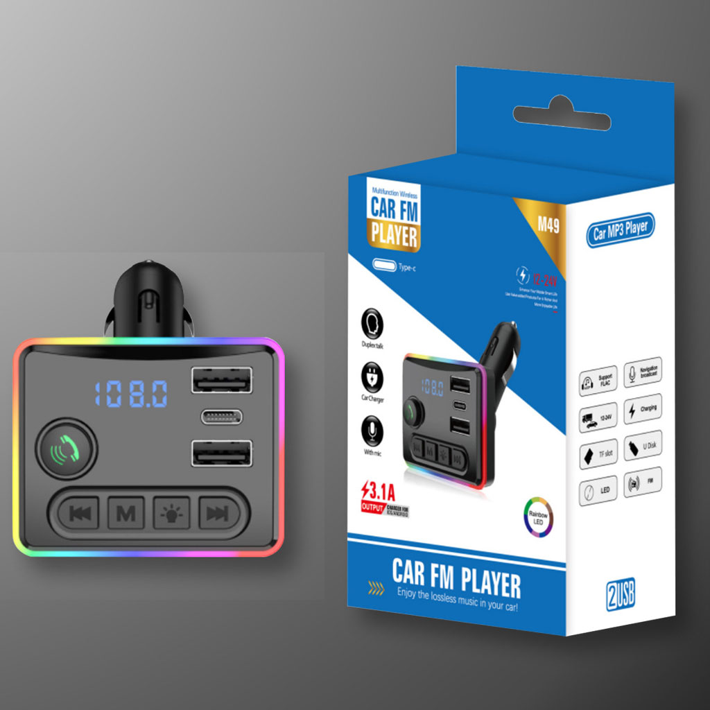 Bluetooth 5.0 Car FM Transmitter
