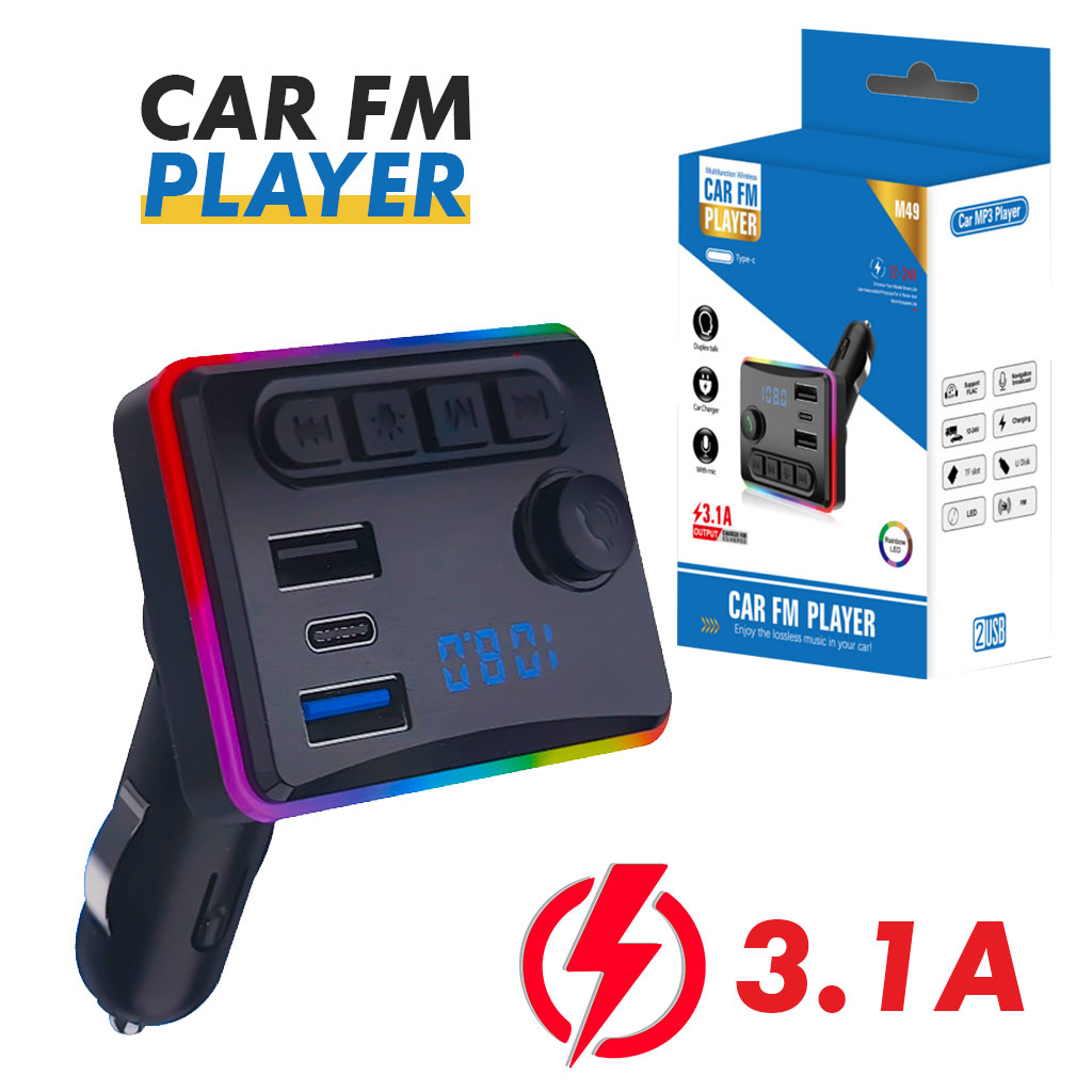 Bluetooth 5.0 Car FM Transmitter