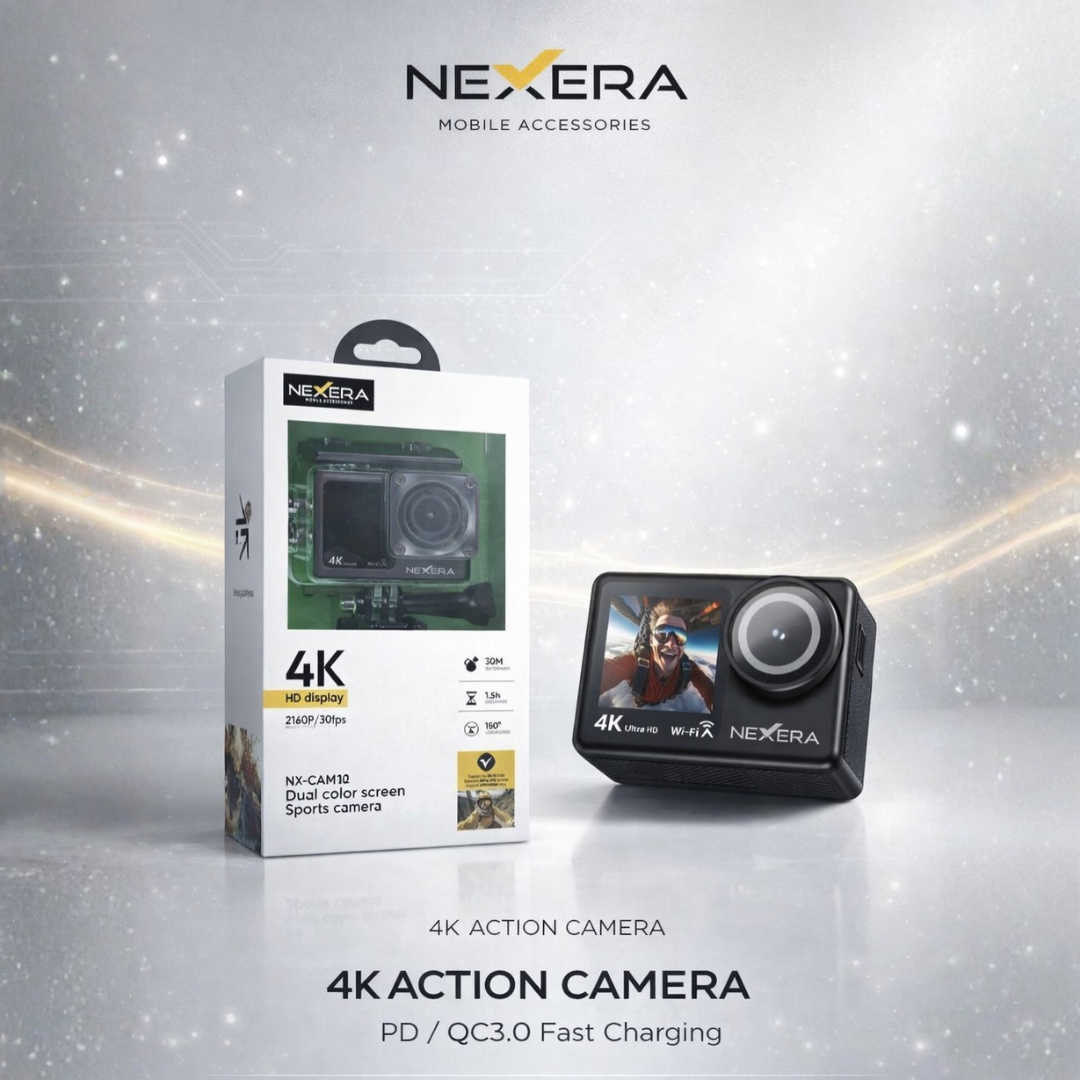 NEXERA 4K Sports Action Camera