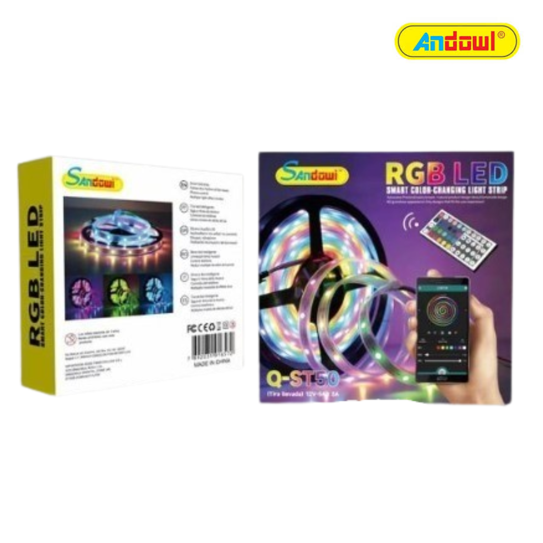 ANDOWL 5m RGB Neon Rope Light