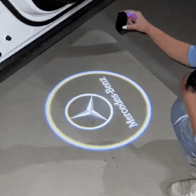 2PCS Car Door Logo Light Projector