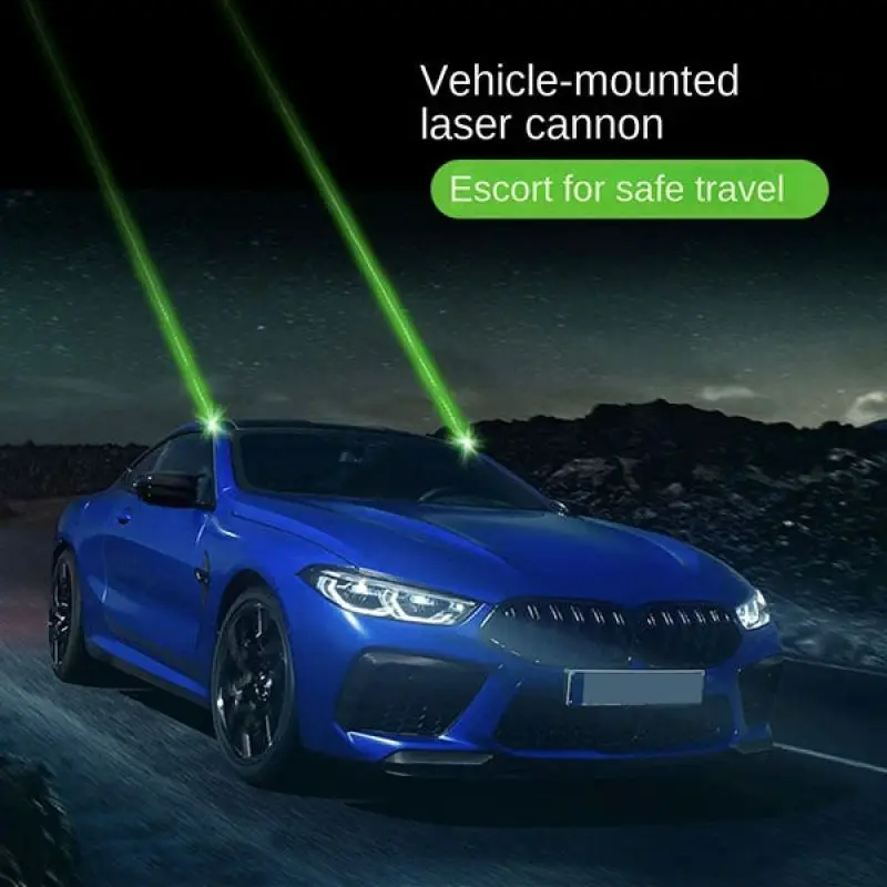 Car Green Laser Flashlight