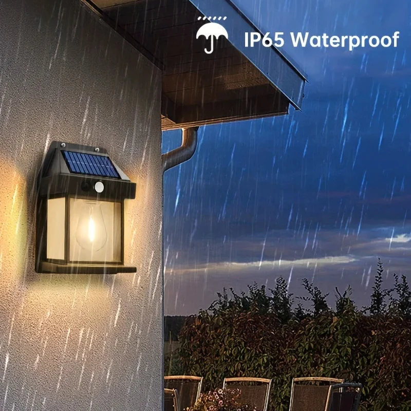 Solar Motion Sensor Wall Light