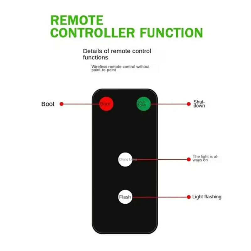Car Green Laser Flashlight