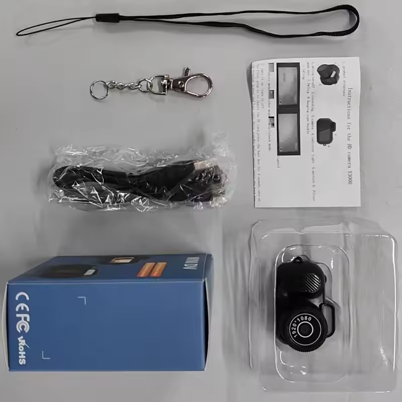 8MP Mini Keychain Camera