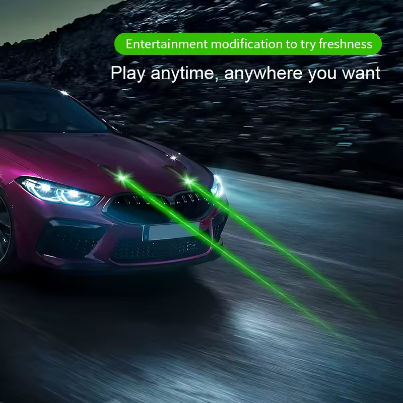 Car Green Laser Flashlight