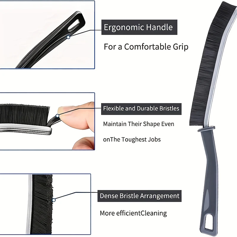 Long-Handle Gap Cleaning Brush