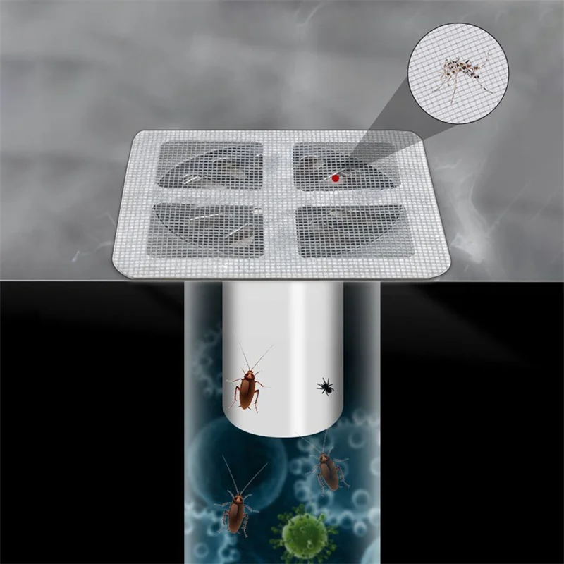 10-Piece Anti-Clog Drain Filter Set