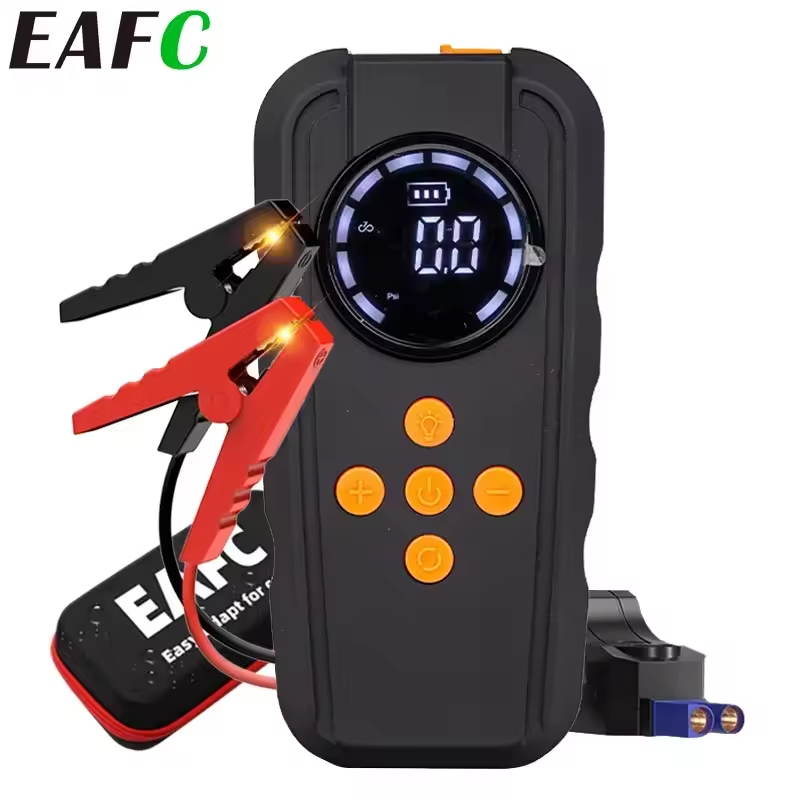 2-in-1 Jump Starter & Air Compressor