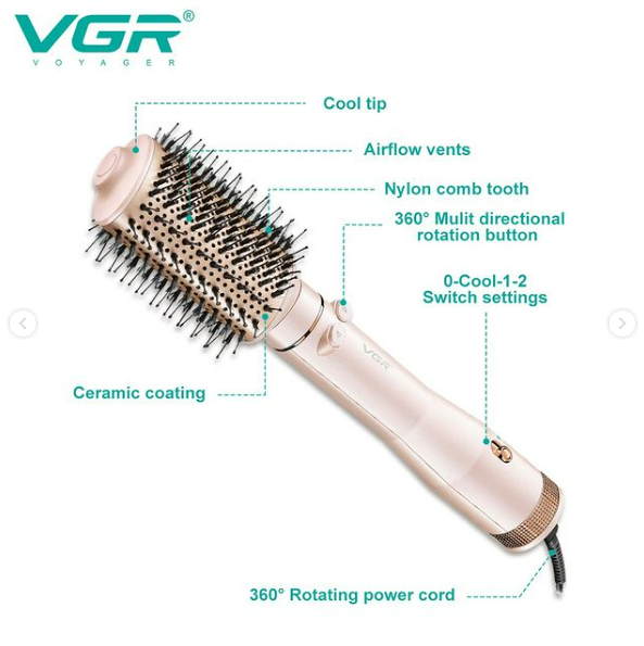 VGR Hot Air Brush V494