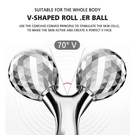 3D Y-shaped Face Lifting Facial Massage Roller 360°