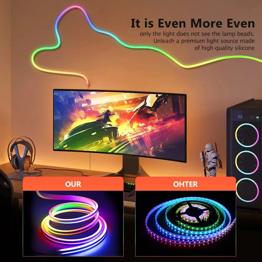 5m RGBIC Neon Rope Light