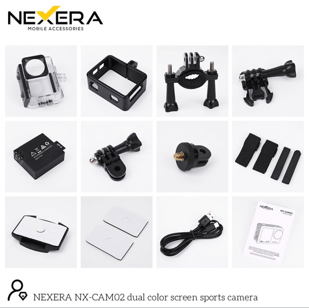 NEXERA 4K Sports Action Camera
