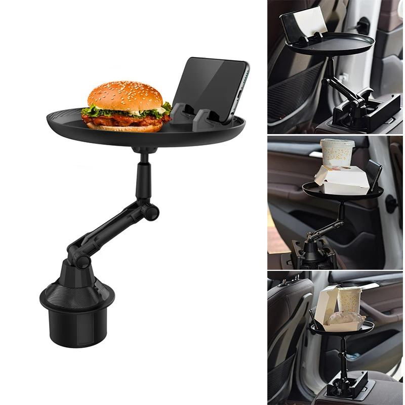 Adjustable Car Tray & Phone Holder