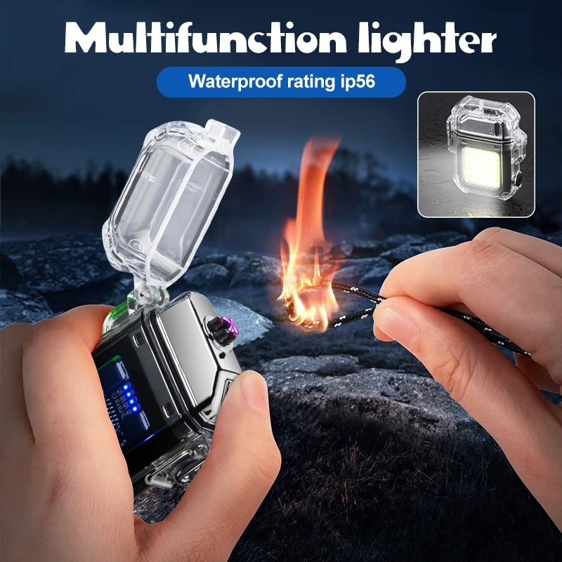 Waterproof Dual-Arc Electric Lighter