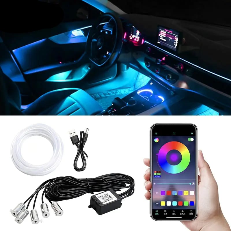 RGB Car Interior Ambient Lights