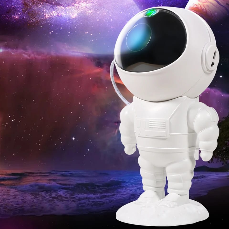 Astronaut Galaxy Projector room view