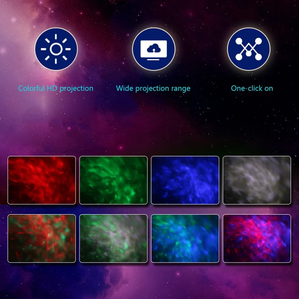 Astronaut Galaxy Projector detail