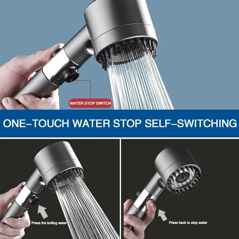 3-Mode Handheld Shower Head