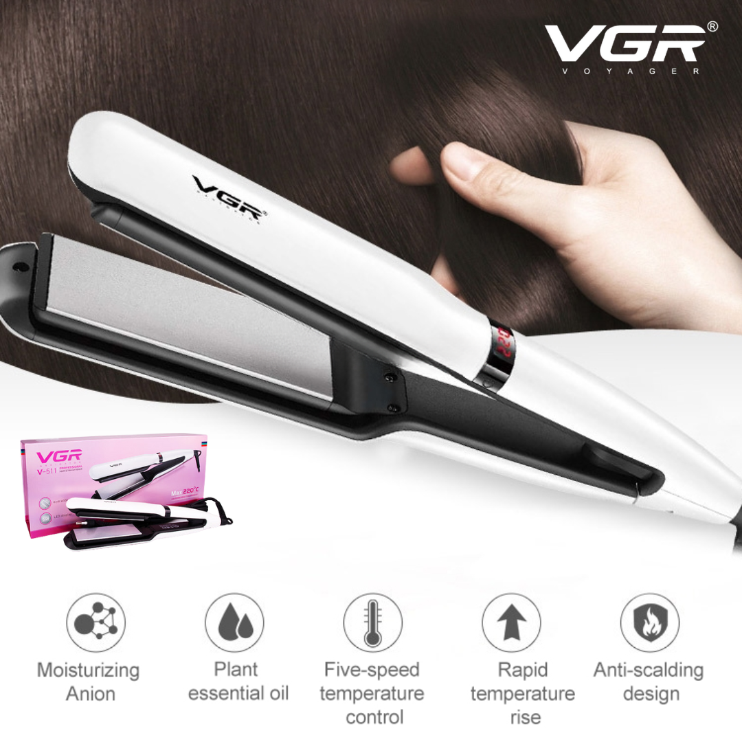 VGR V511 Flat Iron Anti-Static Flat Iron