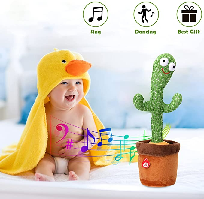 Talking Cactus Plush Toy