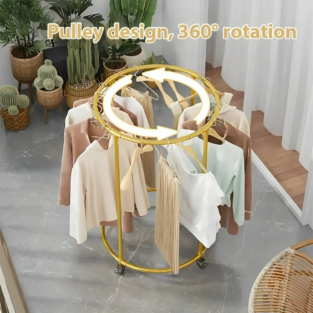 Round Garment Rack