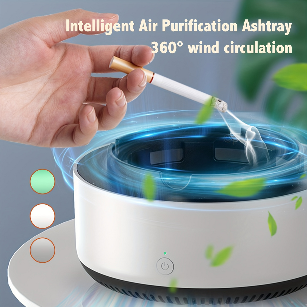 2-in-1 Smokeless Ashtray & Air Purifier