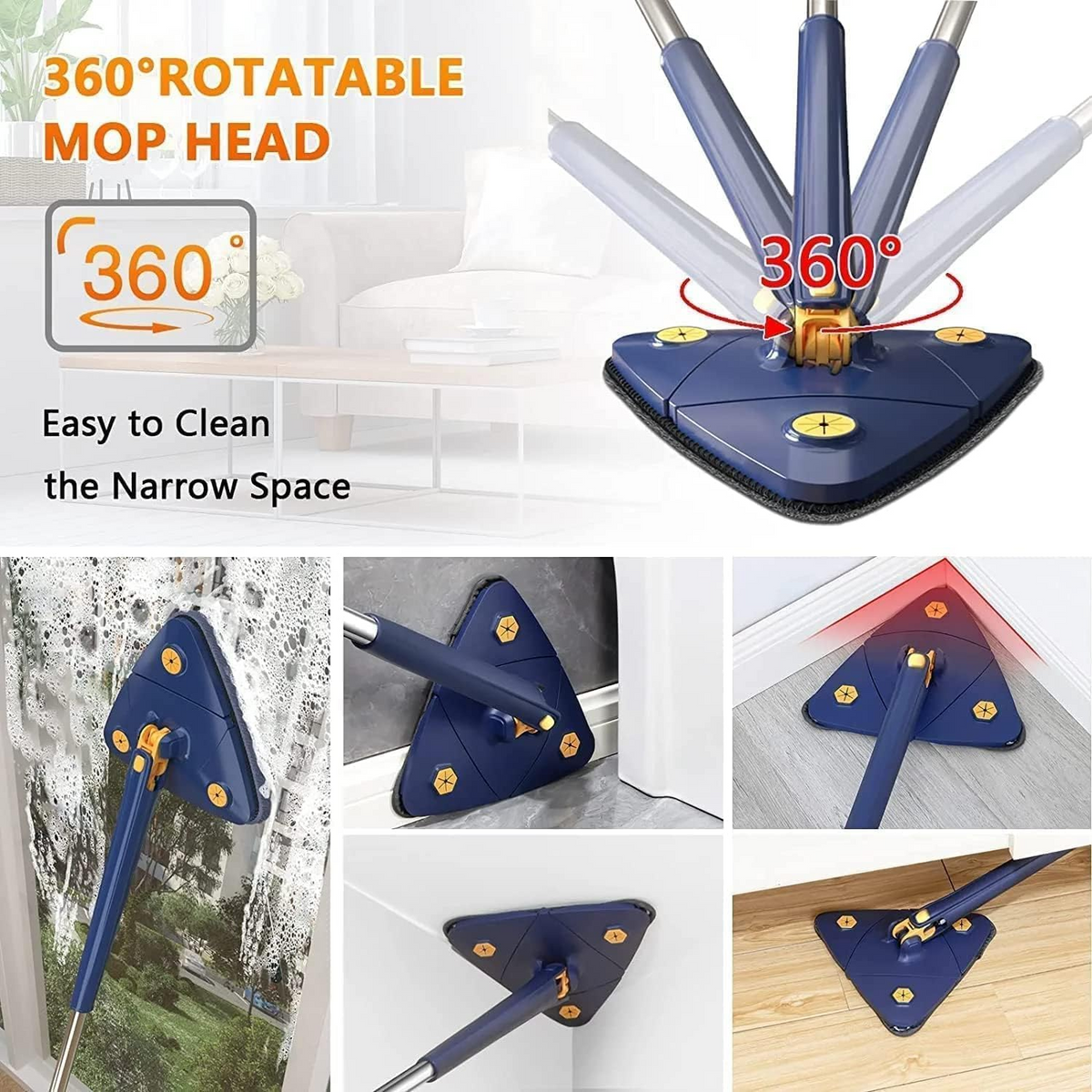 360° Triangle Mop