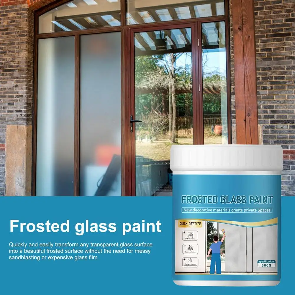 Glass Window Privacy Paint