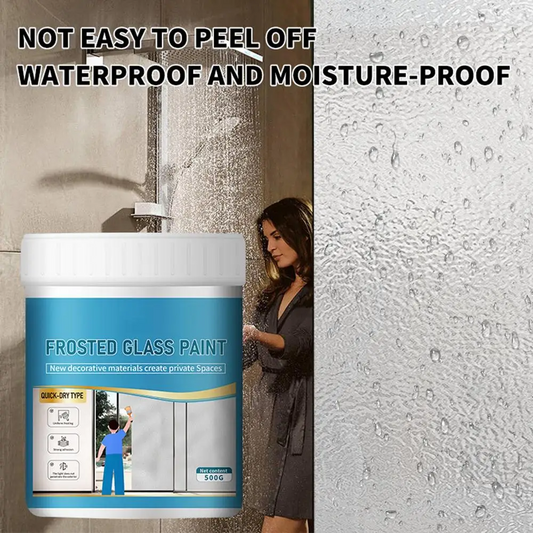 Glass Window Privacy Paint | Portable Frost Spray Paint 300G