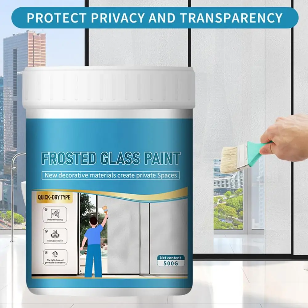 Glass Window Privacy Paint