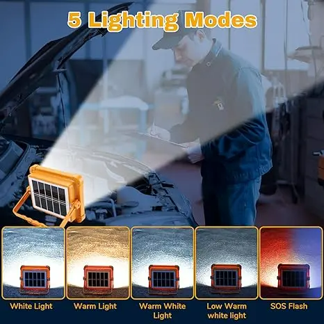The IP66 work light has LED